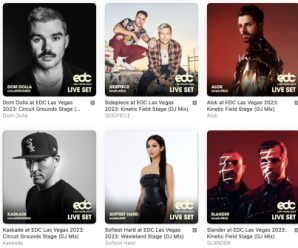 80 EDC Las Vegas 2023 Sets Now Available on Apple Music