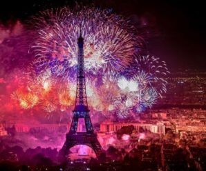 Madeon & Daft Punk Music Lights Up Eiffel Tower For Bastille Day