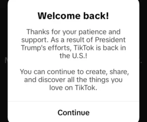 TikTok Ban Lasts 1 Day After President Trumps Intervenes