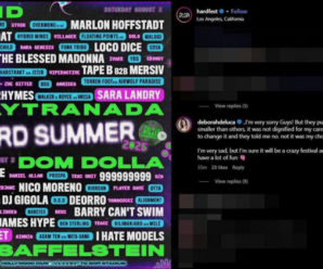 Deborah de Luca Drops HARD Summer Over Name Size On  Flyer