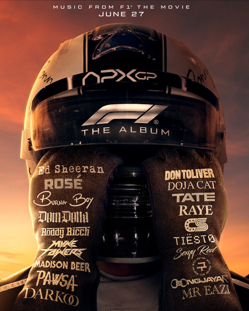 F1 The Album artist reveal