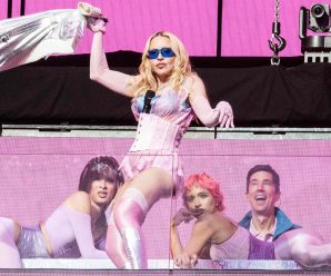 Madonna Surprises Times Square with Pop-Up Performance