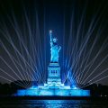 Michael Canitrot Lights Up the Statue of Liberty for Independence Day