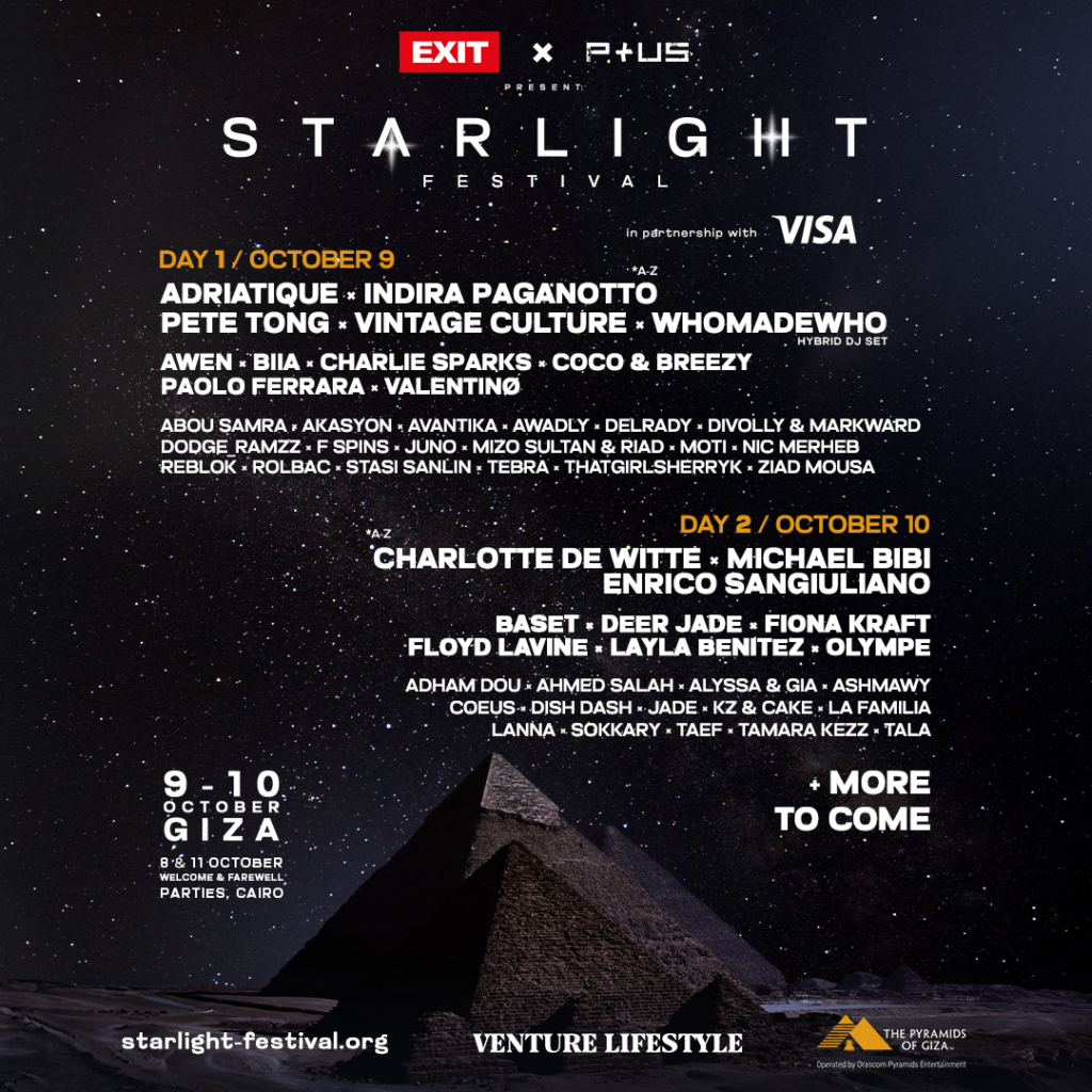 Starlight Festival Lineup