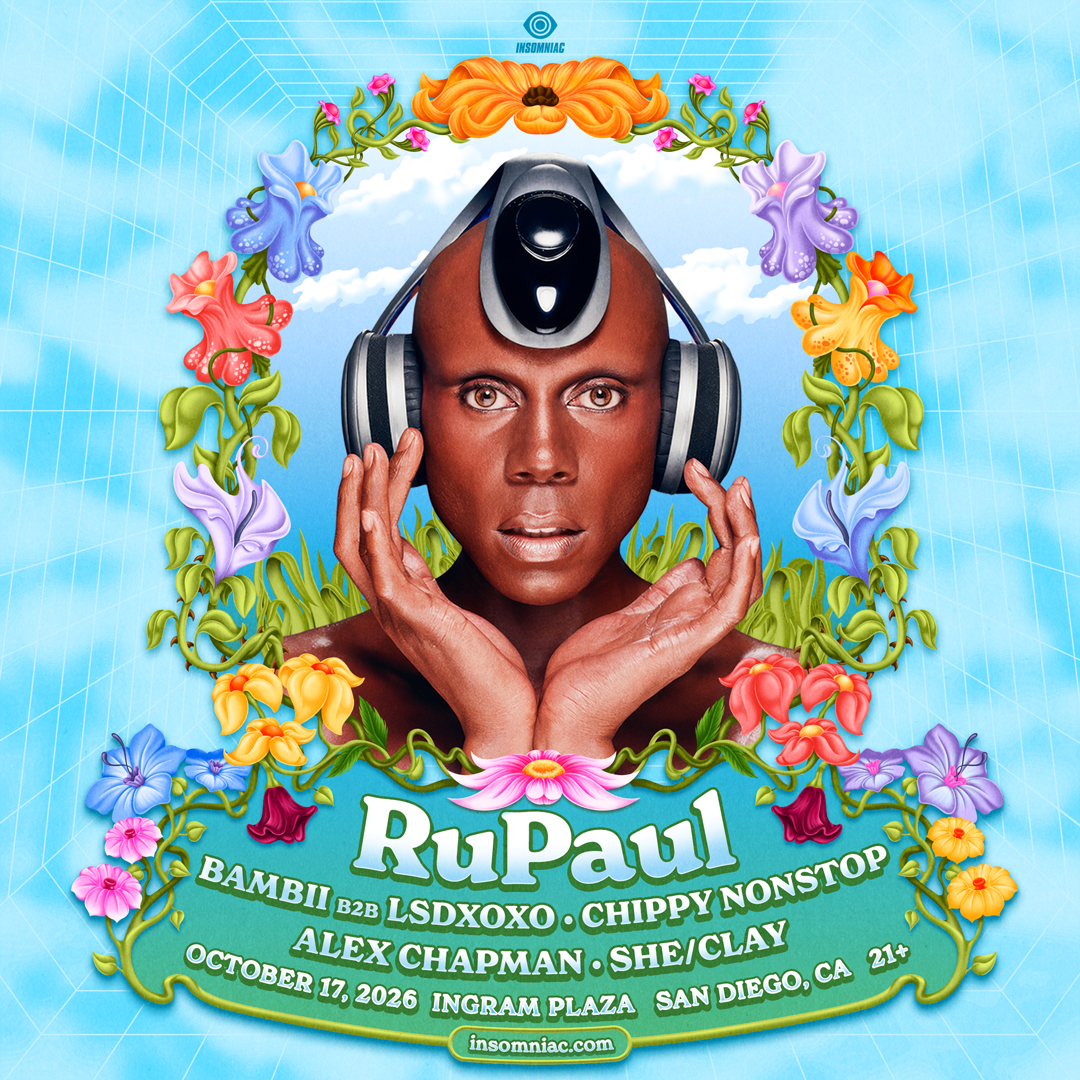 RuPaul Returns to Hometown San Diego for Exclusive Insomniac Show