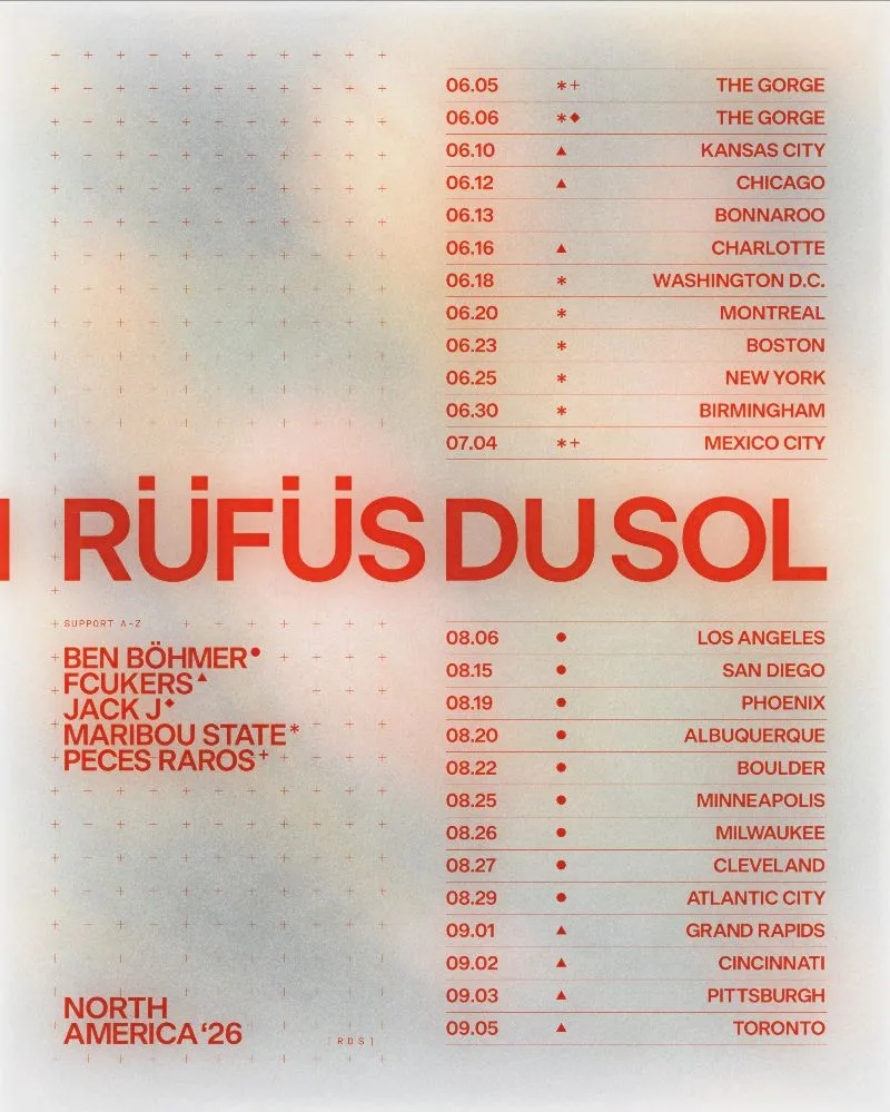 Tour dates graphic