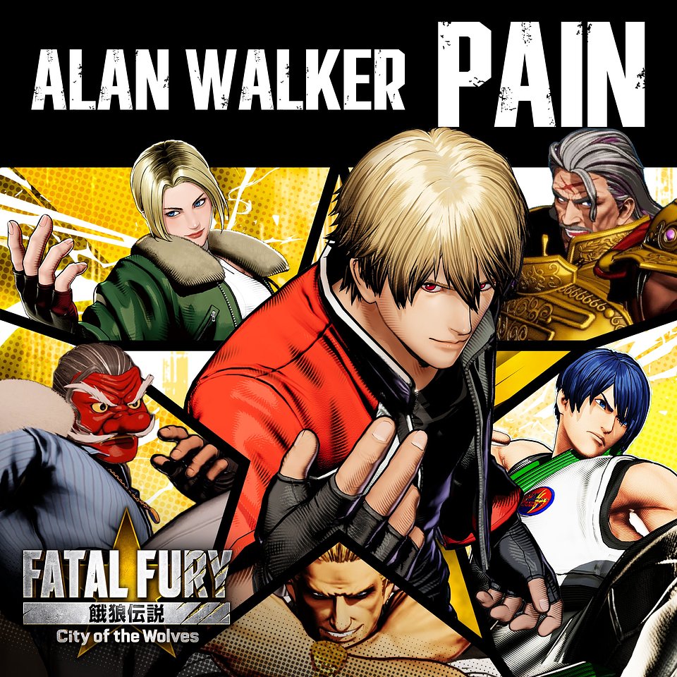 Alan Walker Returns to Fatal Fury: City of the Wolves with 'Pain'