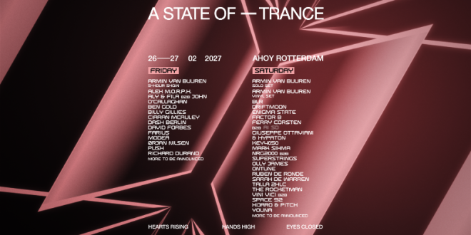 A State of Trance Reveals First Wave of Artists for Rotterdam 2027