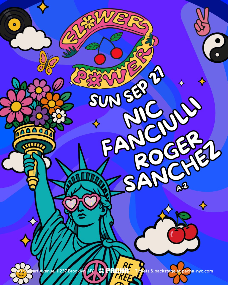 Nic Fanciulli and Roger Sanchez Headline Flower Power’s New York Debut