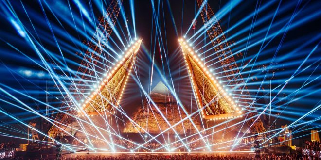 EXIT Festival Debuts Starlight at the Pyramids of Giza